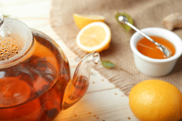 istock Tea, lemon, honey and ginger healthy Nutrition 1306513810