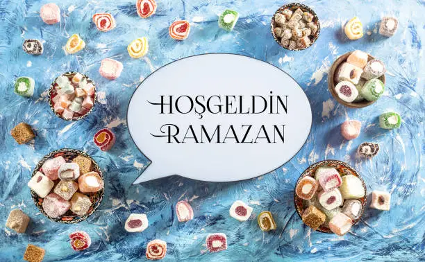 Hosgeldin Ramazan Text and Turkish Delights