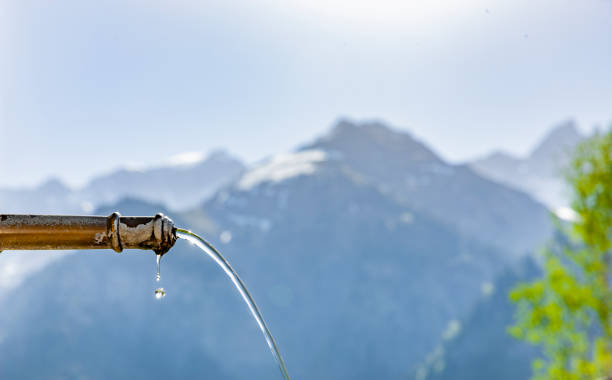 Fresh mountain Flowing Water, mountain Treskavica - Bosnia and Herzegovina