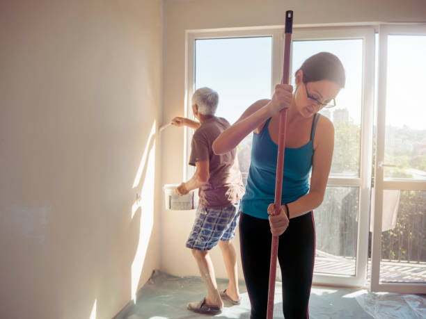 istock Home makeover, Interior apartment improvement maintenance 1306522981