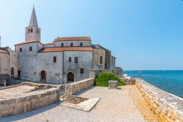 istock View of the episcopal basilica in Porec, Croatia 1306529459