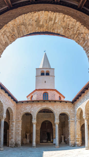 istock View of the episcopal basilica in Porec, Croatia 1306529537