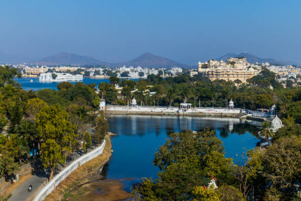istock Aerial views of Udaipur, Rajasthan 1306530610
