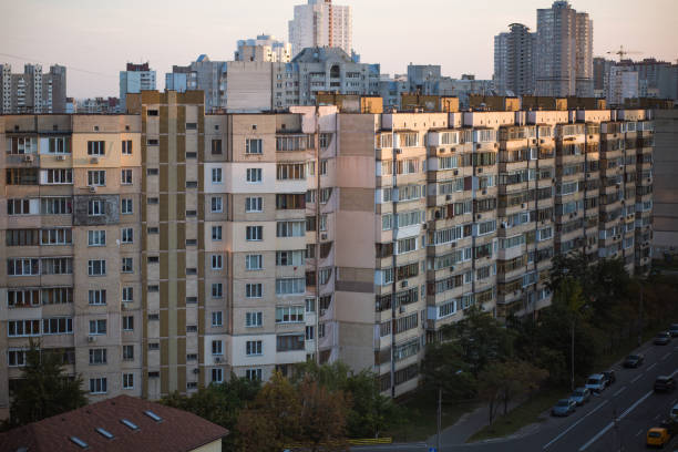 istock New multi-storey building. Dormitory area in Kiev 1306543049