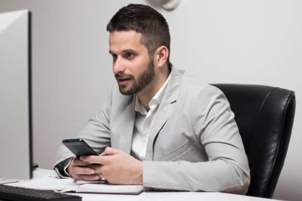 istock Attractive young lawyer in office 1306551466