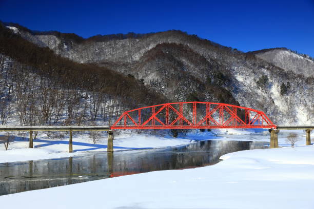 istock Snow scene in Iwate prefecture 1306553839