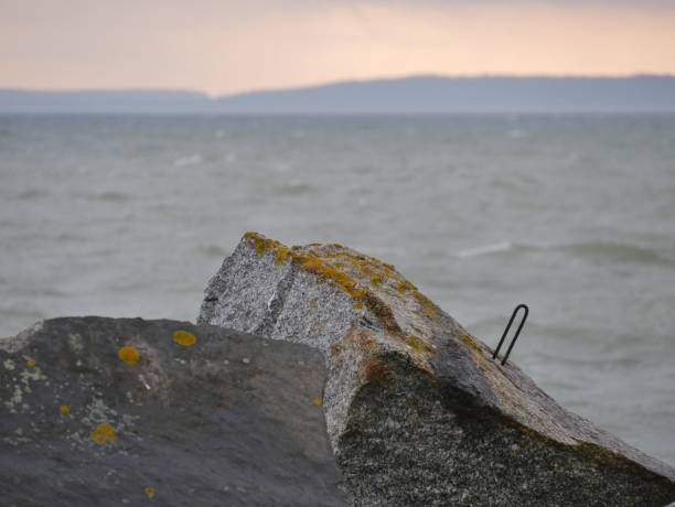 istock Breakwater rocks off the Baltic Sea in Sassnitz 1306563786