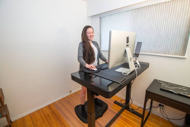istock A woman working from home 1306578964