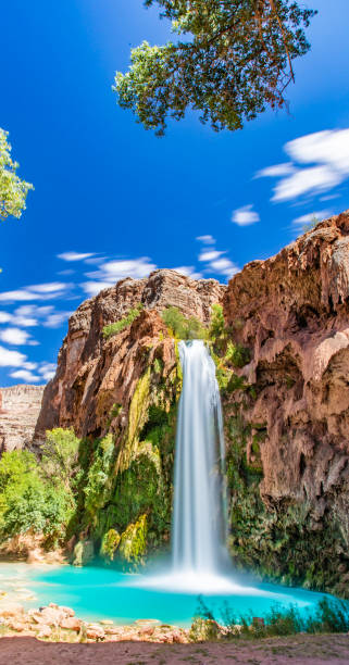 istock Havasupai Waterfall at arizona - US 1306581212