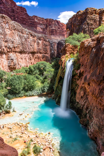 istock Havasupai Waterfall at arizona - US 1306581307