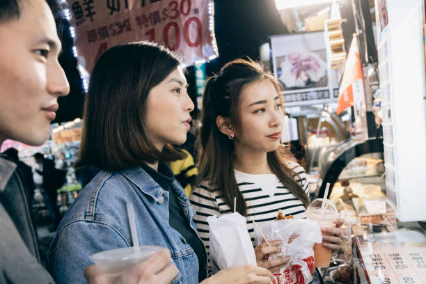 istock Night market in Taiwan 1306582762