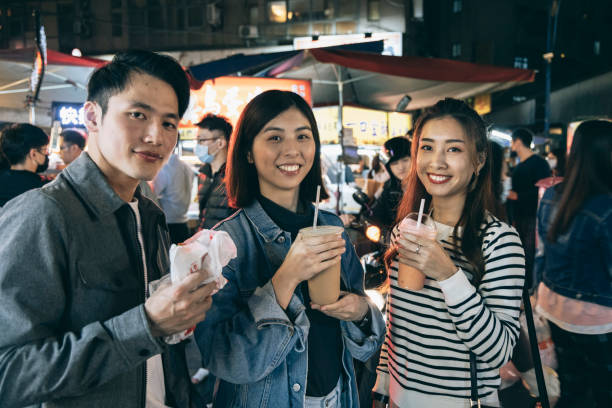 istock Night market in Taiwan 1306582798