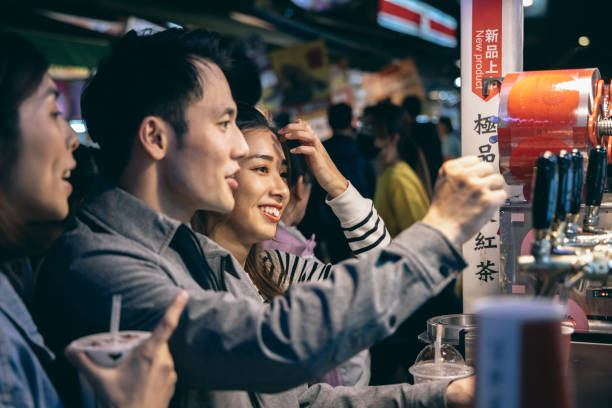 istock Night market in Taiwan 1306582885