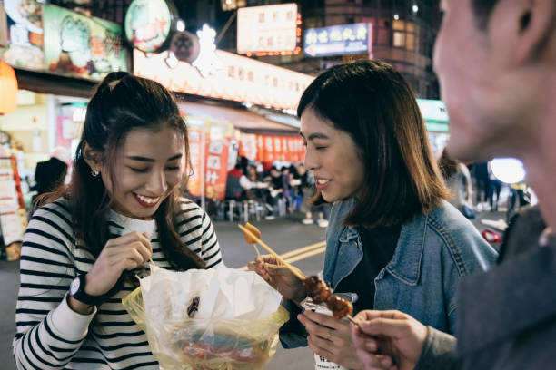 istock Night market in Taiwan 1306582978