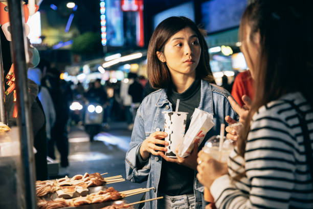 istock Night market in Taiwan 1306582989