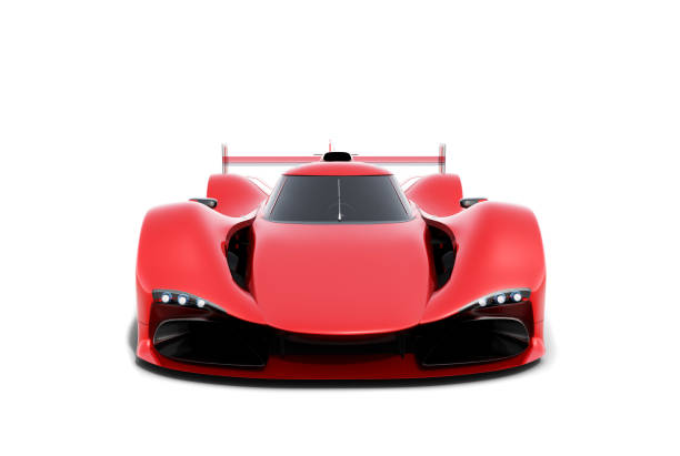 istock generic  supercar, lemans prototype, photorealistic render, isolated on white 1306585432