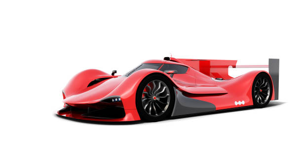 istock generic  supercar, lemans prototype, photorealistic render, isolated on white 1306585439