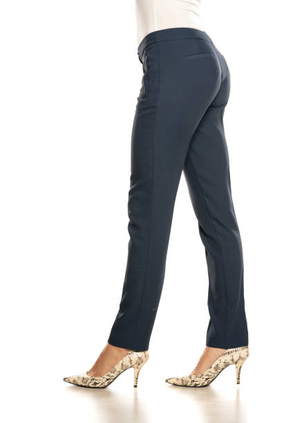 istock Side view of female formal trousers 1306585561