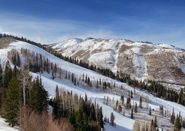 istock Mountain scenic alpine view Utah Park City 1306592881