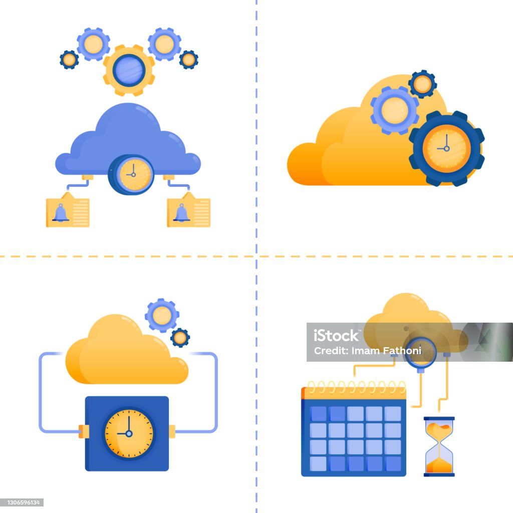 Tech Time Symbol Logo Symbol Designs For Time 40 Technology Business Cloud Network ...