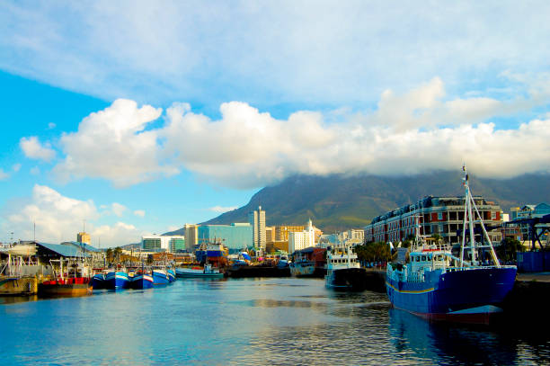 victoria & alfred waterfront - cape town - south africa - port alfred imagens e fotografias de stock