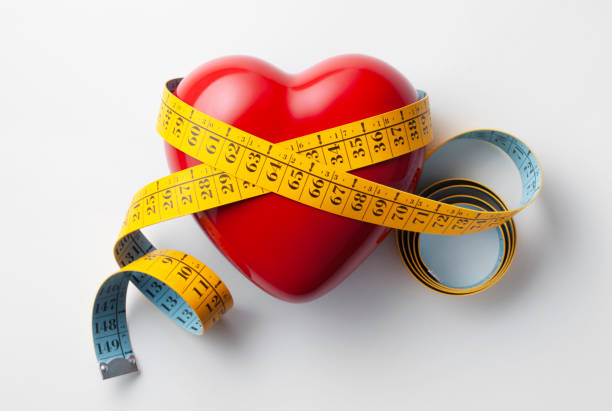 Heart with tape measure