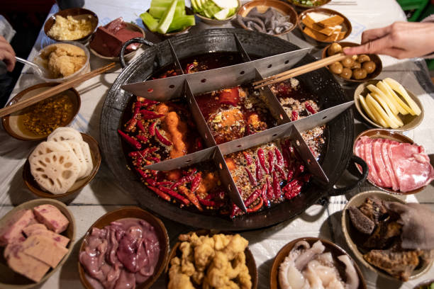 istock Chongqing hot pot chongqing hotpot 1306612636