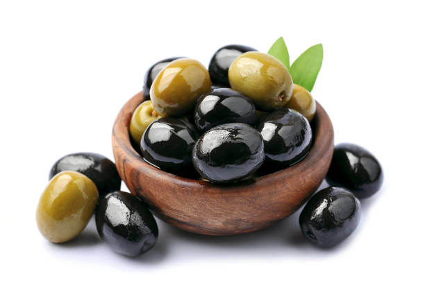 istock Sweet olives with leaves 1306612703