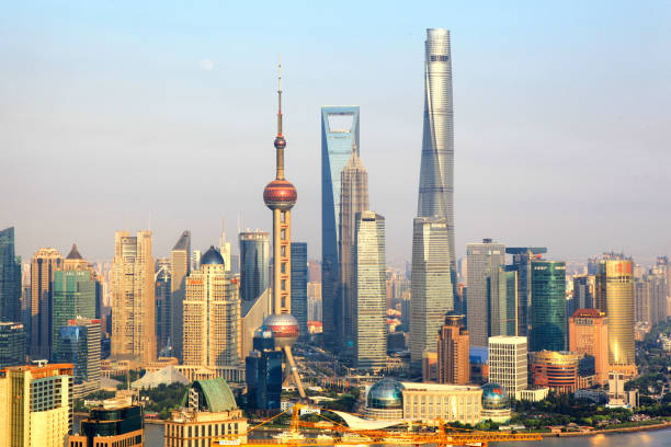 istock city skyline of Shanghai 1306614451