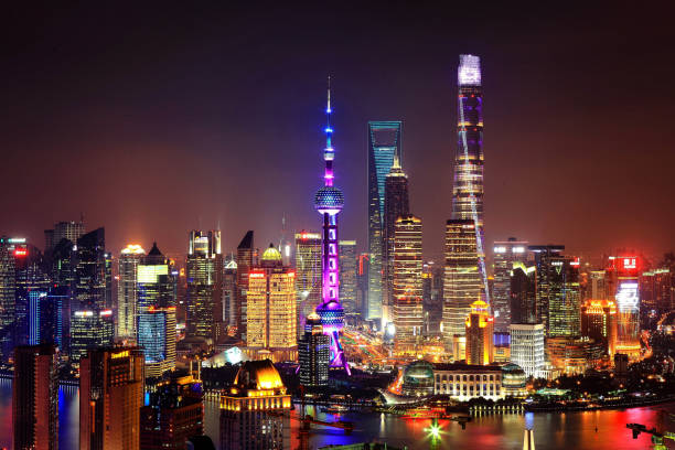 istock city skyline of Shanghai 1306614455
