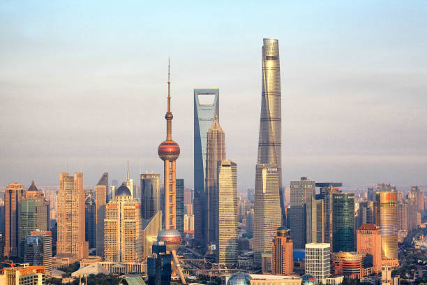 istock city skyline of Shanghai 1306614556