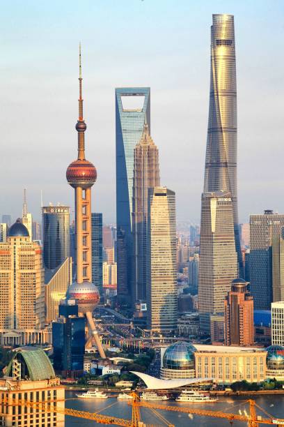 istock city skyline of Shanghai 1306614558