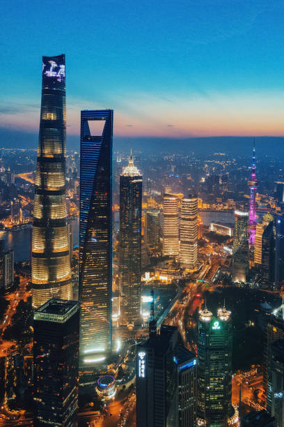 istock city skyline of Shanghai 1306615217