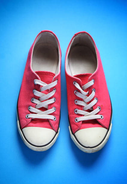 istock Pair of used gym shoes 1306618678
