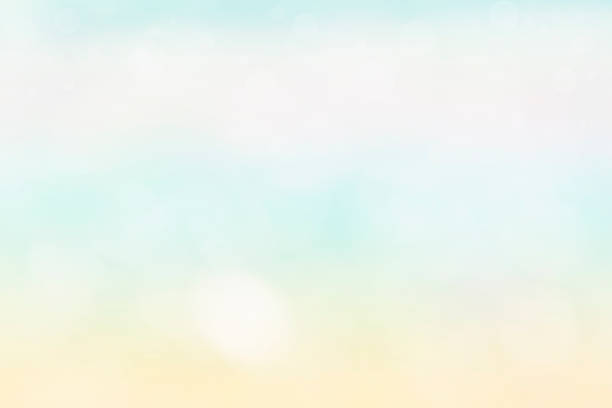 istock Abstract soft blue color gaussian blurred background 1306619322