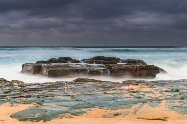 istock Rainy day moody seascape 1306622939