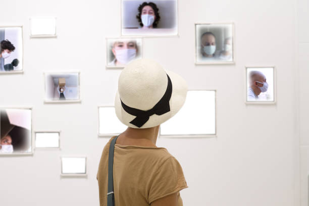 istock a woman reflects on wearing a COVID mask 1306624123