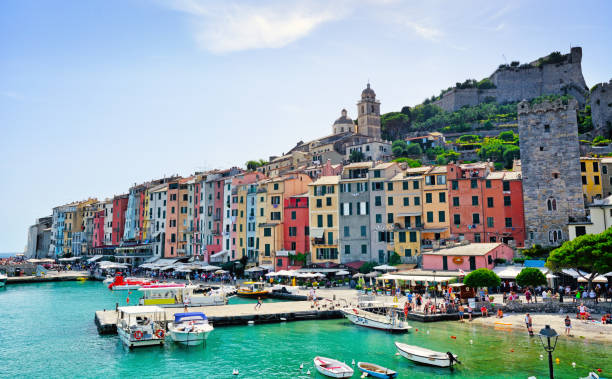 istock Colorful Portovenere harbour, Italy 1306624652