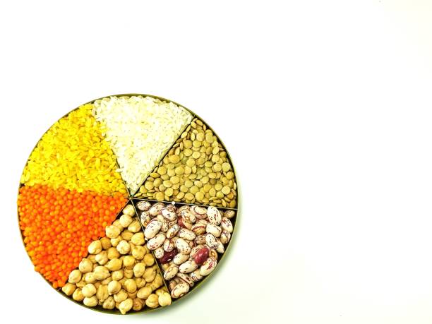Dry Legumes Top View