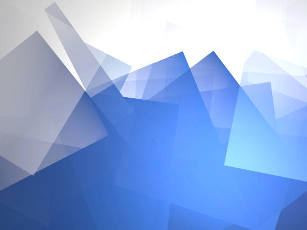 istock Abstract Background, White - Gray - Blue Color Gradient, Geometric Shapes With Spotlight 1306642251