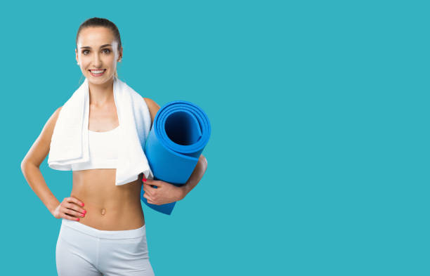 istock Happy woman taking a break after working out 1306644643