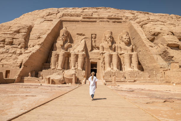 istock Woman travels in Egypt 1306645092