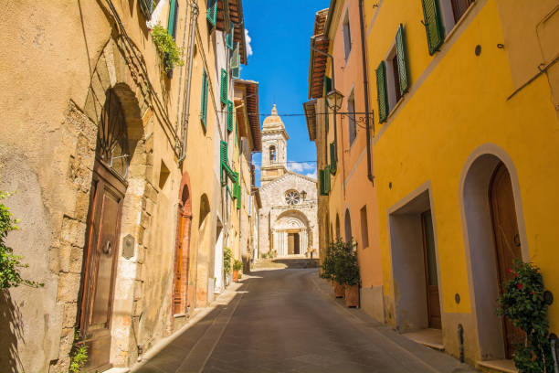 istock Street in San Quirico D'Orcia 1306648276