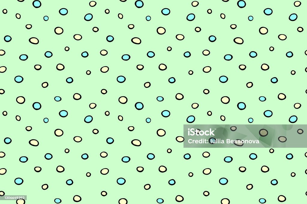 Patterned Background Spots Spotted Abstract Vector Background Seamless Pattern With Spots ...