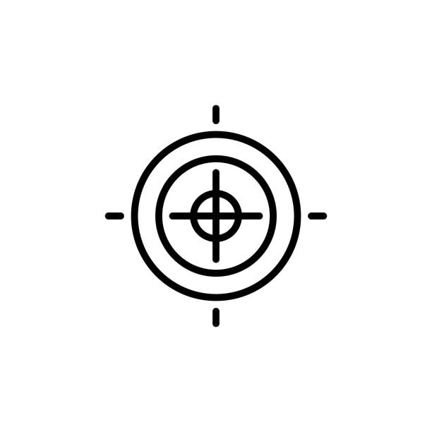 Mod Target Vector 6,500+ Target Icon Linear Illustrations, Royalty-Free Vector Graphics ...