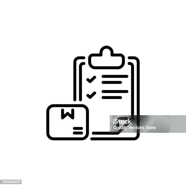 Container Checklist Vector Delivery Checklist Stock Illustration - Download Image Now - Industry ...