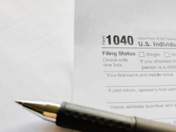 istock Tax-filling Concept 1306668181