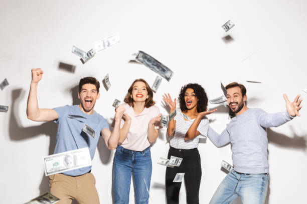 istock Group of happy multiracial people 1306671890