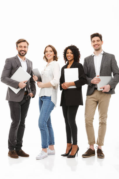 istock Full length portrait of a group 1306674188