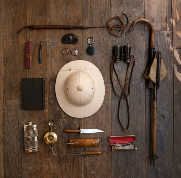 istock Old safari equipment 1306677861